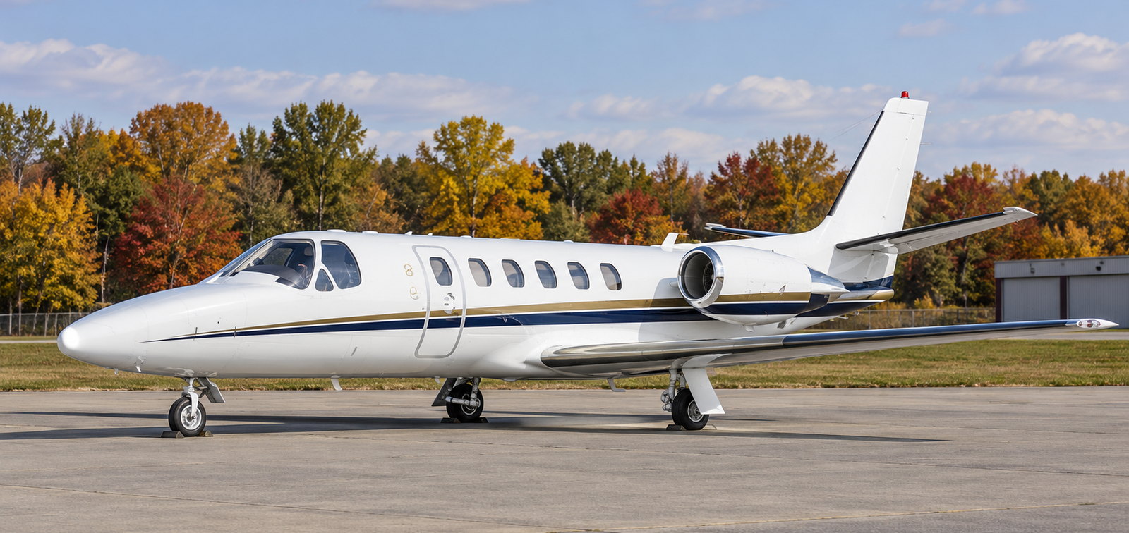 Cessna Citation Bravo on an apron