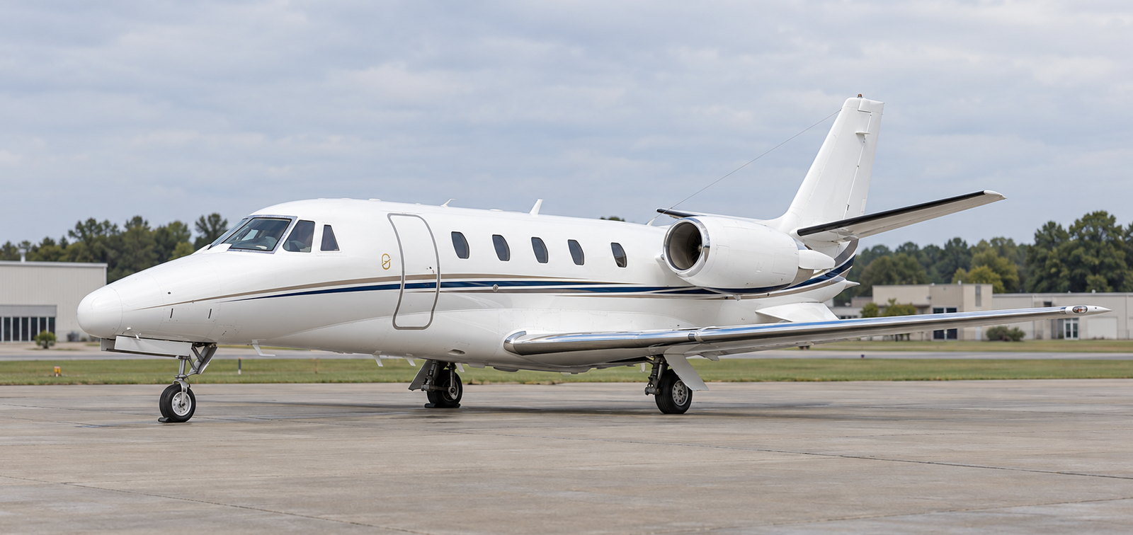 Cessna Citation Excel on an apron