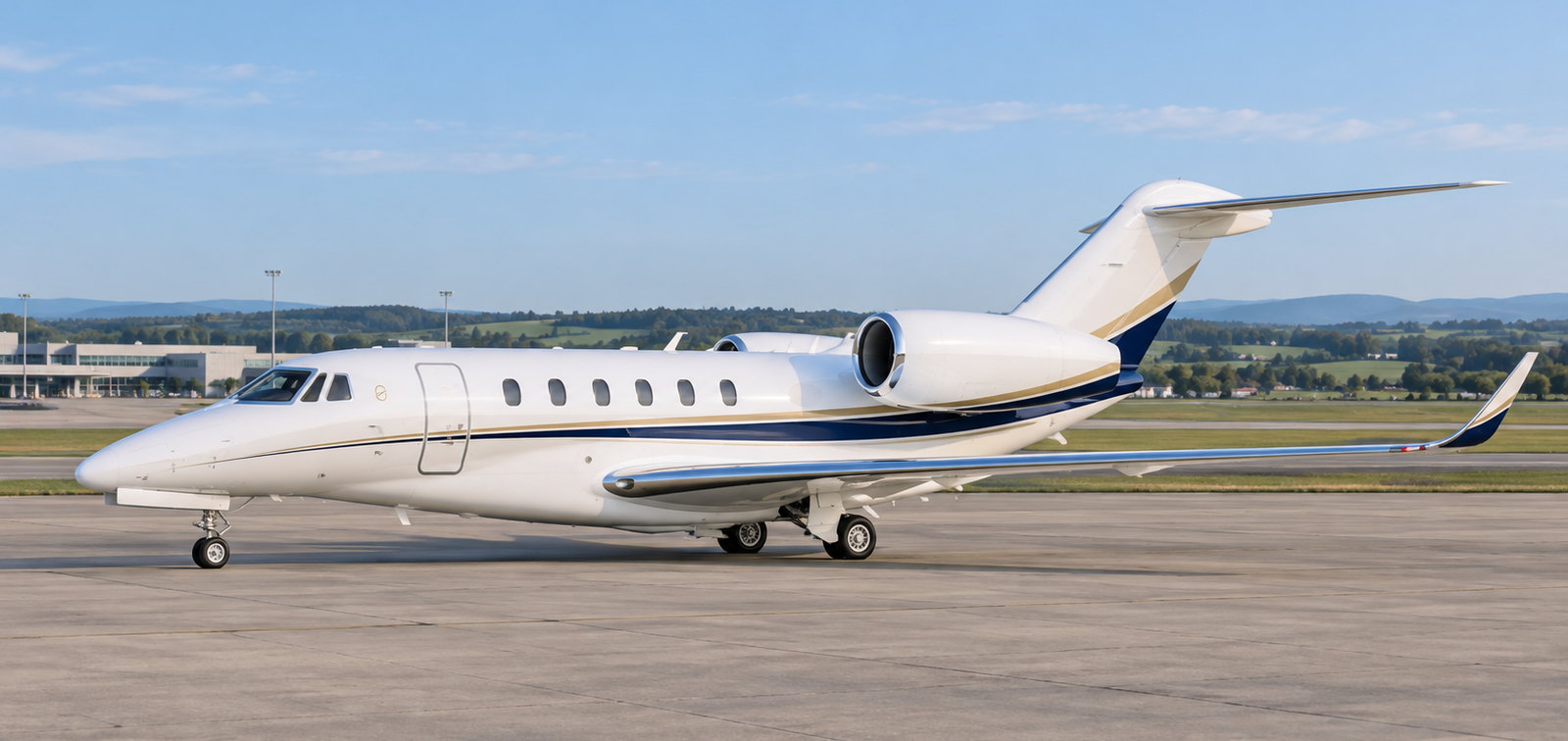 Cessna Citation X on an apron