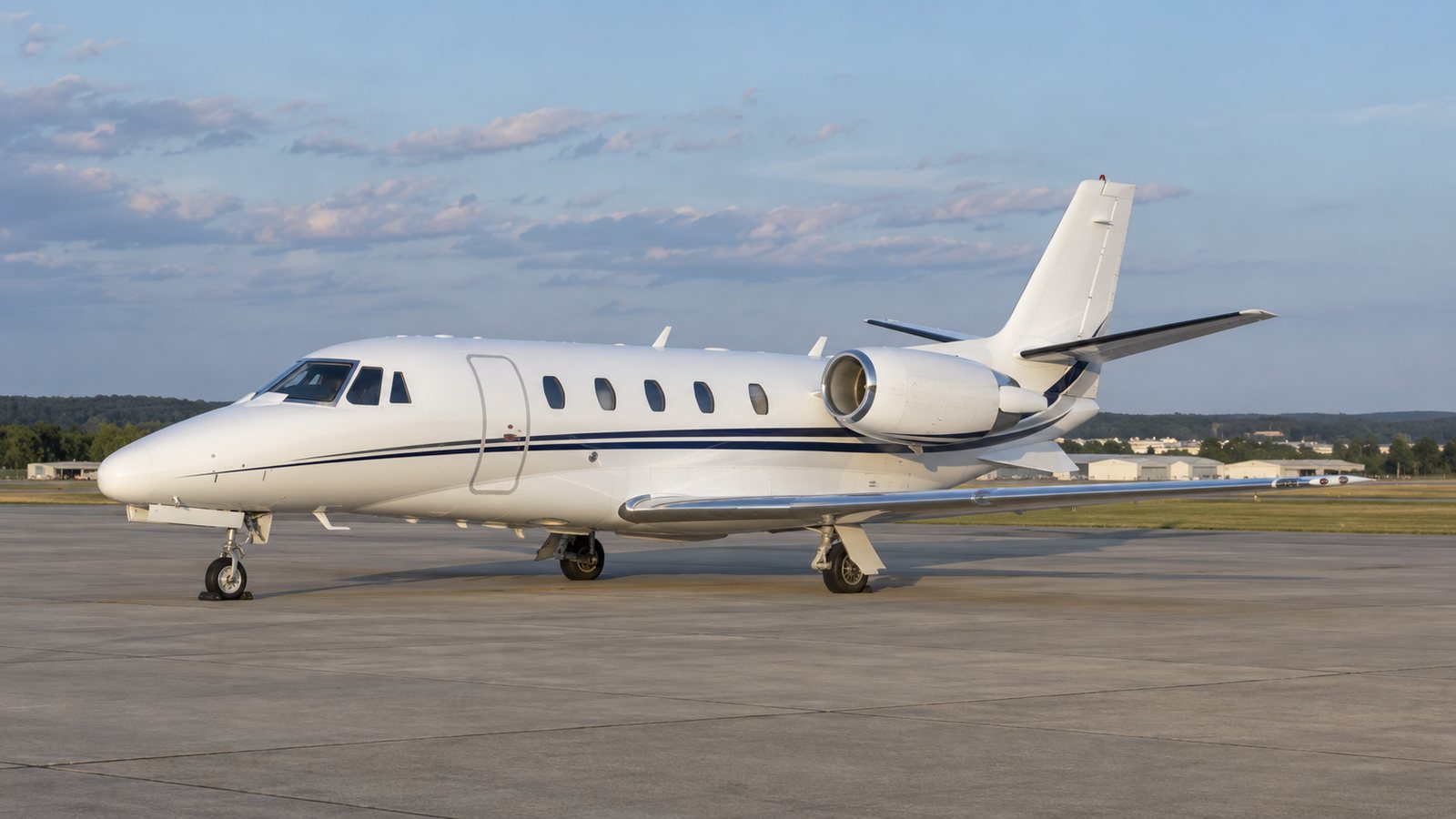 Cessna Citation XLS and XLS+ on an apron