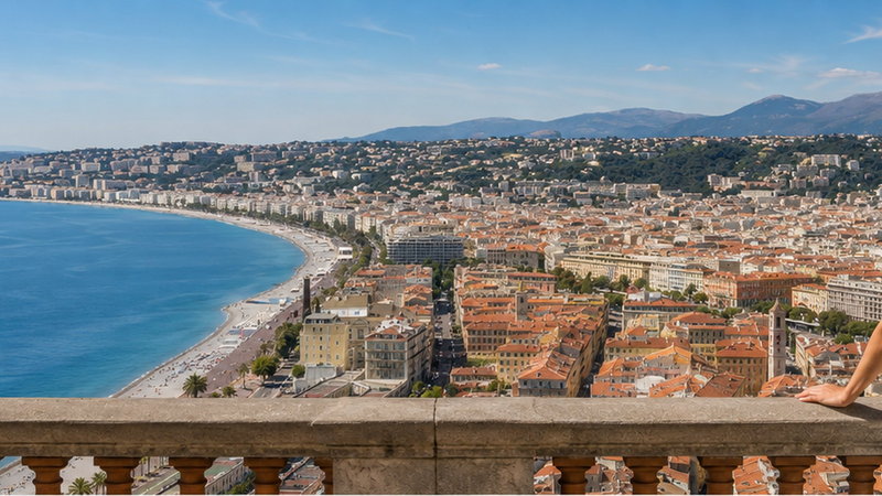 Nice, the nearest airport city to Monaco
