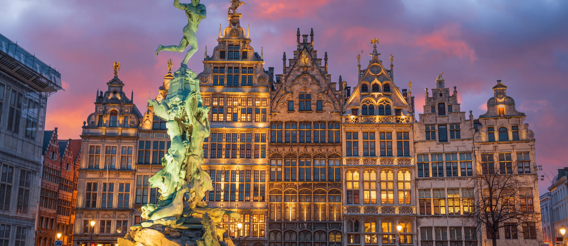Empty legs, collected: a searchable index of the flights operators fly anyway 2 The Grote Markt in Antwerp, guild houses around the square