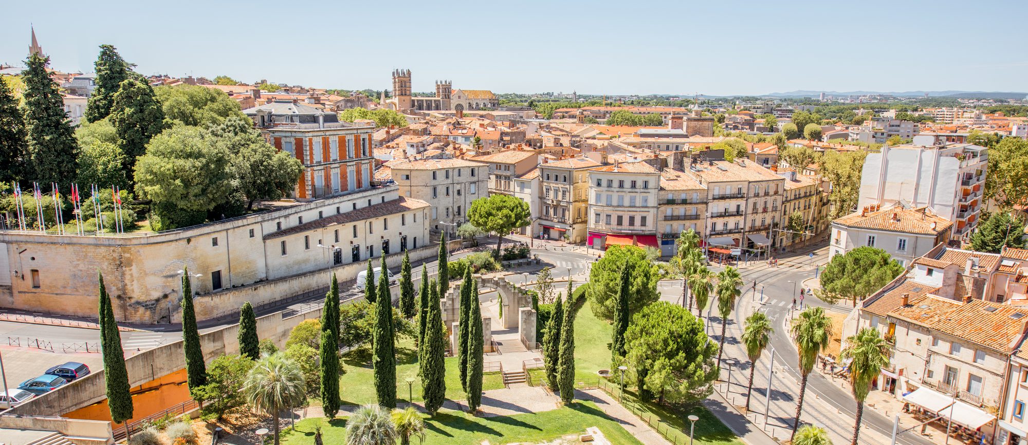 Montpellier in the south of France